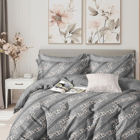 Mist Box by Florida - Double Bedsheet Set with Perfume Candle and Pillow Covers